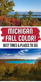 see fall colors in upper michigan