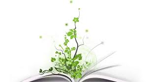 Resultado de imagem para livros e plantas