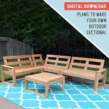 Outdoor Sectional Woodworking Plans