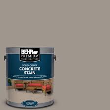 Behr Premium 1 Gal Pfc 73 Pebbled Path Solid Color Flat Interior Exterior Concrete Stain
