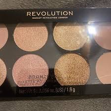 makeup revolution palette blush bronze