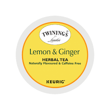 twinings lemon and ginger k cup pods