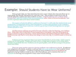 argumentative essay on school uniforms jpg