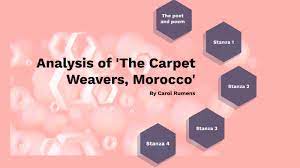 ysis of the carpet weavers morocco