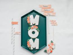 easy decorating ideas to celebrate mom