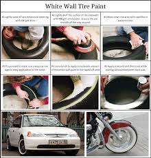 White Wall Tire Paint 250ml