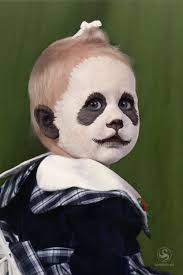 baby panda digital face painting