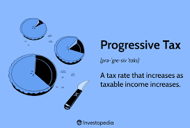what is a progressive tax advanes