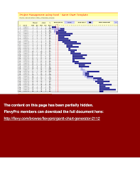 Gantt Chart Generator Excel Flevypro Document