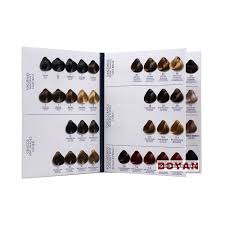 Boyan Hair Colour Charts Silky Hair Color Mixing Chart View Hair Colour Charts Private Label Product Details From Guangzhou Boyan Meet Industrial