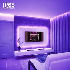 Shop 16 4ft Led Strip Light Work With Alexa For Bedside Cabinet Kitchen Living Room On Sale Overstock 18551632