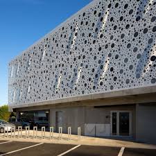 Perforated External Cladding Sheets