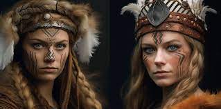 did viking women wear makeup viking