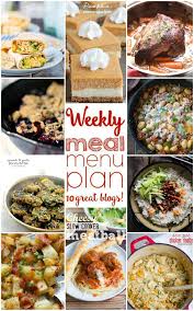 Weekly Meal Plan Week 8 Diethood