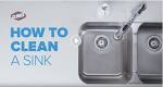 Clean sink drain with bleach