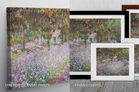 Buy A Framed Print Of Irises In Monet S