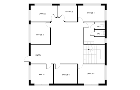 2d floor plan commercial real estate