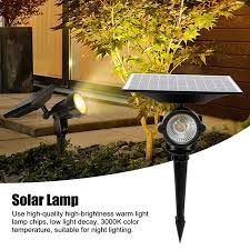 10w solar lawn lamp plug in solar power