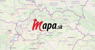 Mapa v rámu vypadá dekorativněji a lze ji snadno zavěsit na zeď. Mapa Sk Mapa Slovenska Planovac Ciest Podrobne Mapy Miest