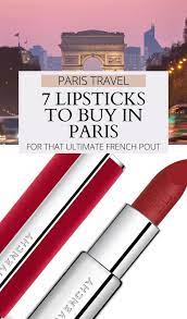 7 wonderful lipsticks to in paris