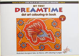 Aboriginal Dot Art Coloring In Book