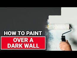 How To Paint Over A Dark Wall Ace