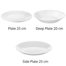 Ikea Oftast Dinner Plates Side Plates