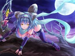 Here are only the best anime cat wallpapers. Anime Blue Hair Ninja 1600x1200 Download Hd Wallpaper Wallpapertip