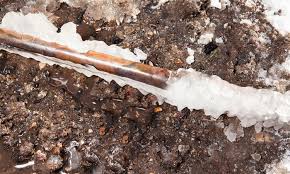 thaw frozen drain pipes underground
