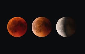 See a total lunar eclipse, blood moon ...