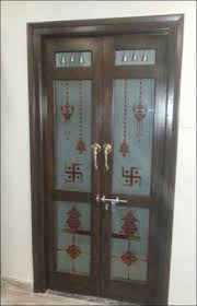 pooja room designer door glass at best