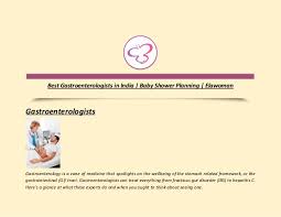Best Gastroenterologists In India Baby Shower Planning Elawoman
