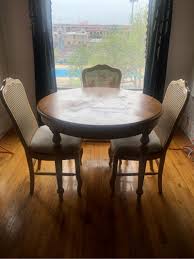 Most french country dining tables feature wood as their primary material, setting a warm, rustic tone for the rest of the room. French Country Style Kitchen Table For Sale In Chicago Il 5miles Buy And Sell
