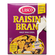 lasco raisin bran 425g loshusan