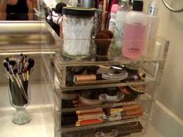 makeup collection storage the clear