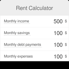 calculator to income ratio