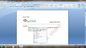 How To Prepare Letter Pad By Ms Word