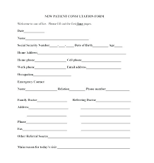 Physician Referral Form Template Doctor Letter Download By