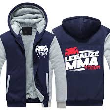 Ufc Mma Venum Legalization Fleece Jacket Hoodies