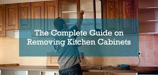 how to remove kitchen cabinets budget