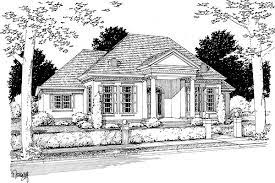 Plan 68466 Greek Revival Style With 3
