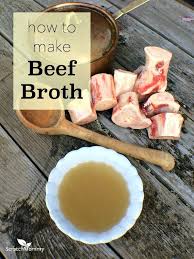 how to make beef broth scratch mommy