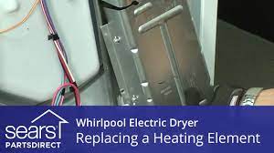 How to Replace a Whirlpool Electric Dryer Heating Element - YouTube