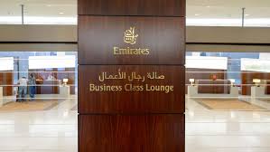 emirates business cl lounge in dubai