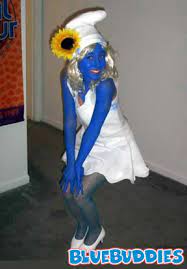 make a smurf costume for halloween
