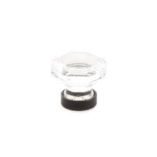 old town glass cabinet knob 1 1 4