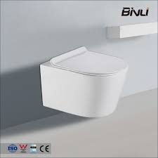 New Design Wc Wall Hung Toilets Bowl