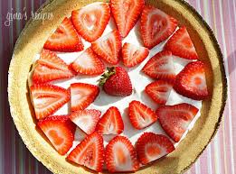 low fat strawberry no bake cheesecake