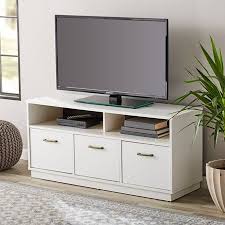 mainstays 3 door tv stand console for