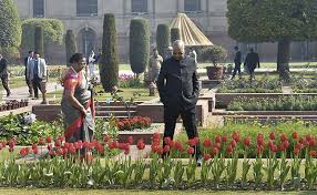 delhi mughal garden opens for public